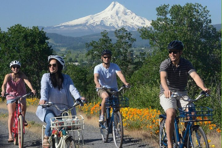 Electric Bikes are an absolute joy to take in the Columbia Gorge's scenery (and hills)